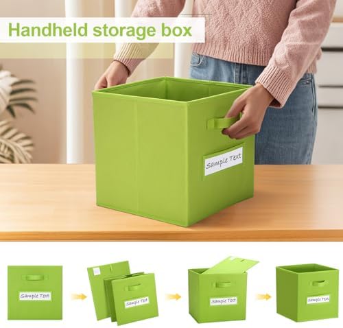 13x13 storage cube bins Foldable Fabric storage cubes - Image 4