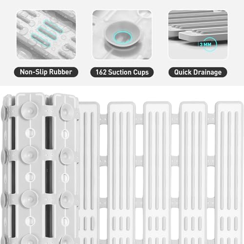 XIYUNTE Shower Mat Non Slip Bath Mat - Image 3