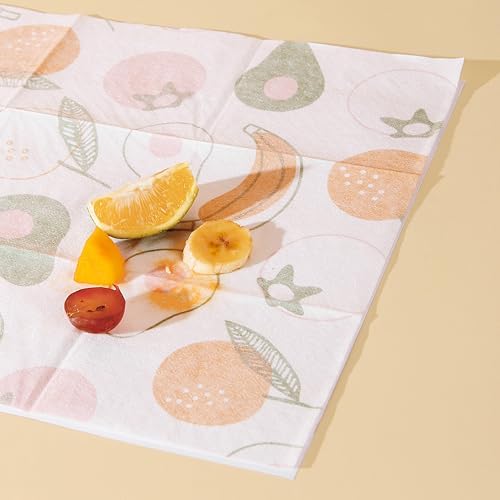 SUNVENO Disposable Placemats for Baby, Sticky Individually Wrapped Table Mats - Image 3