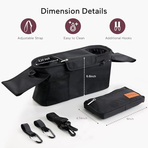 Momcozy Universal Stroller Organizer - Image 5