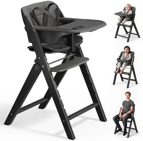 Mamazing GrowPod Pro Wooden Baby High Chair by MAMAZING