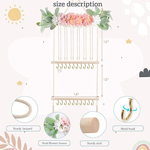 POVETIRE Headband Holder Hair Bows Organizer - Image 3