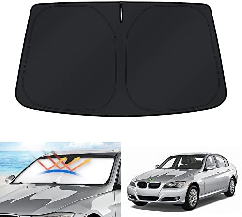 KUST Windshield Sun Shade for 2006-2009 2010 2011 BMW 3 Series Sedan by KUST