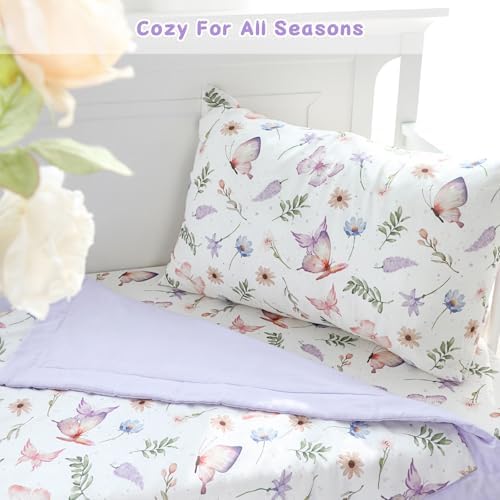Pea Pod Muslin Toddler Bedding Set 3-Piece - Image 5
