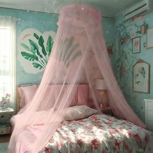 Lace Bed Canopy Mosquito Netting - Image 2