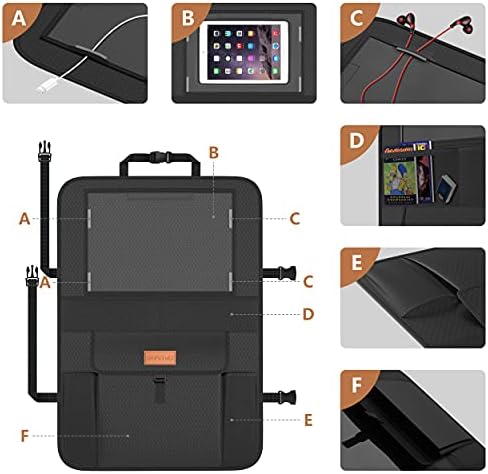 SMART ELF Backing Backseat Car Organizer Kick Mat - Image 5