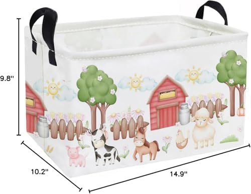 Essme Rectangular Farm Basket, Kids Baskets Empty - Image 2