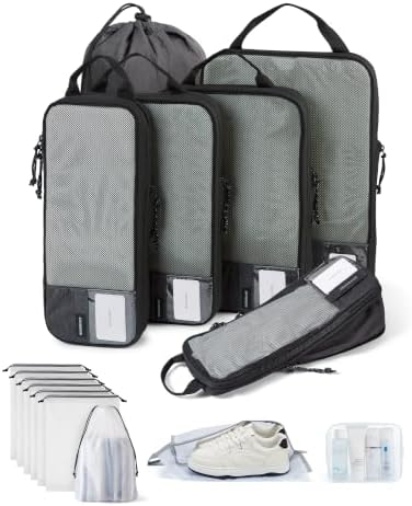 BAGSMART Compression Packing Cubes by BAGSMART