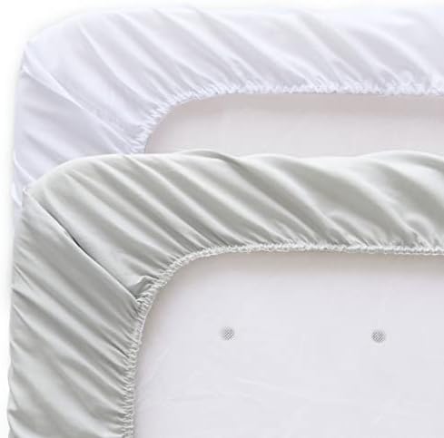 Baby Bassinet Sheets 4 Pack Compatible - Image 4