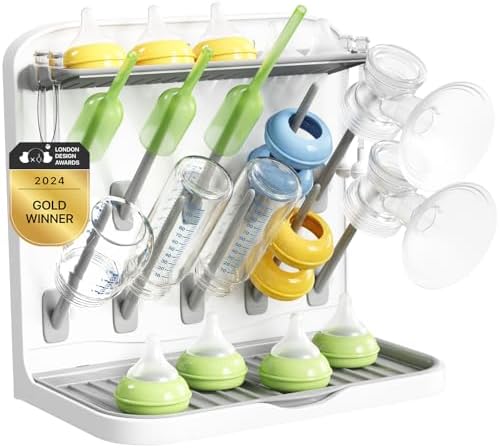 Lifewit 10-Hooks Baby Bottle Drying Rack by Lifewit