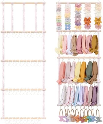 POVETIRE Headband Holder Hair Bows Organizer by POVETIRE