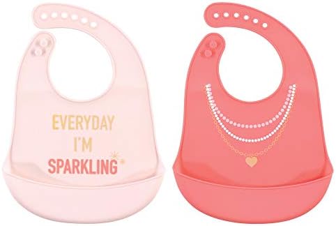 Little Treasure Unisex BabySilicone Bibs - Image 2