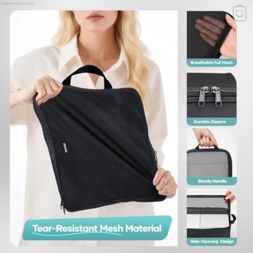 Veken 8 Set Compression Packing Cubes - Image 7