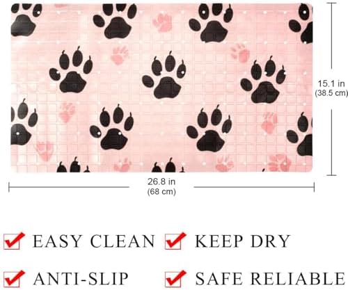 Baby Bath Mat Non Slip 26.8"x15.1" Bathtub Mat - Image 4