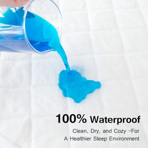 Waterproof Bassinet Mattress Pad Cover Fit - Image 4