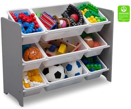 Delta Children MySize 9 Bin Plastic Toy Organizer - Image 5