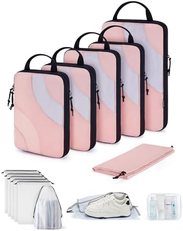 BAGSMART Compression Packing Cubes by BAGSMART
