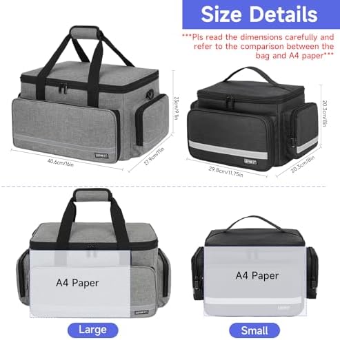 LEFOR·Z Medical Bag Home Health Nurse Bag Empty First Aid Storage Bag - Image 3