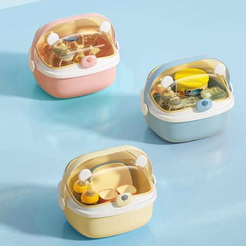 Baby Bottle Drying Rack Storage, Nursing Bottle Storage Box Organizer - Image 5