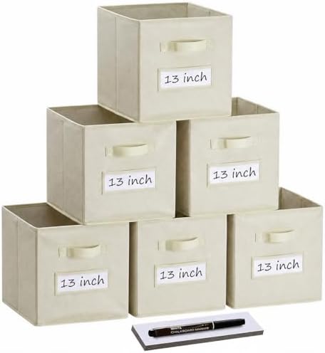 Storage Bins, 13 Inch Cube Storage Bin by Anyoneer