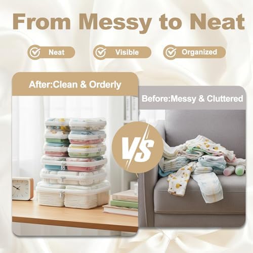 9 pcs Zipper Pouches Nesting Set, Hard Shell Toiletry Bag - Image 5