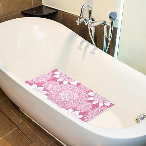 Shower Mat Bathtub Mat, 26.8x15.1 inch, Non-Slip Bath Mat - Image 5
