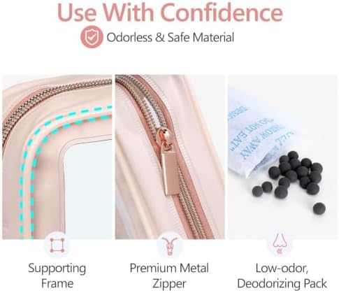 PACKISM Clear Makeup Bag Foldable - Image 6