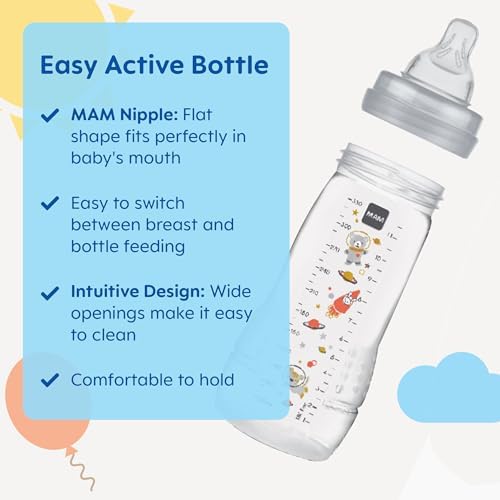MAM Easy Active Baby Bottles 11oz - Image 2