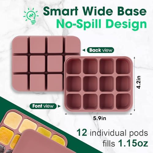 3 Pack Baby Food Freezer Tray - Image 2