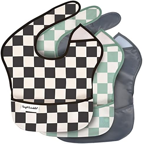 Tiny Twinkle Mess-Proof Baby Bibs by TinyTwinkle
