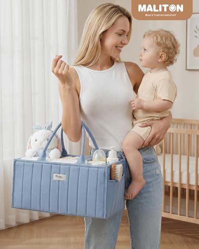 Maliton Baby Diaper Caddy Organizer - Image 6