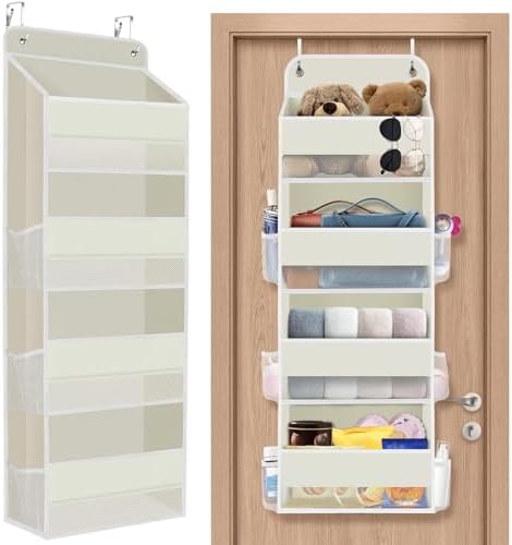 1Pack Over The Door Organizer Large Capacity Hanging Storage Room Organizer by SpaceHacks