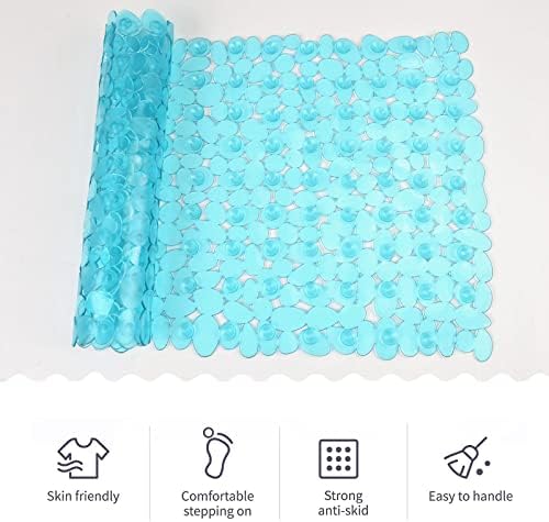 Pebble Shower Mat for Bathtub Non Slip 35"X16" - Image 3