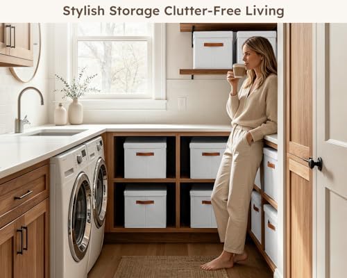Homsorout Storage Bins with Lids - Image 4