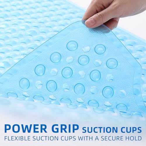 MOONFLY Shower and Bathtub Mat, 40x16 Inches - Image 2