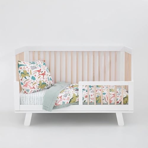 Little Unicorn Toddler Bedding 3-Piece Set | Includes Comforter, Crib Sheet & by LittleUnicorn