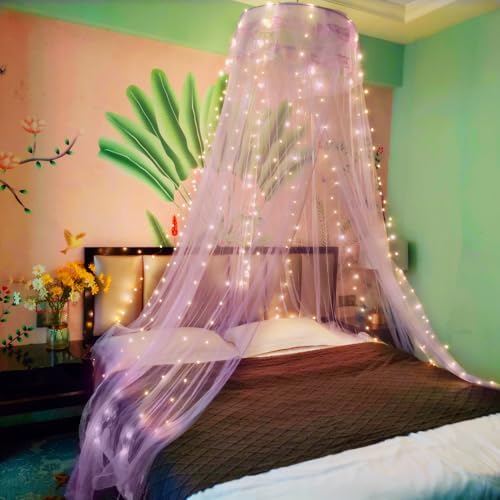 Lace Bed Canopy Mosquito Netting, Princess Bed Canopy - Image 2
