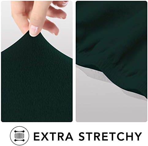 PureFit Super Stretch Chair Covers Fleece Couch Covers - Image 4