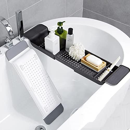 Expandable Drain Bath Shelf Caddy Tray - Image 5