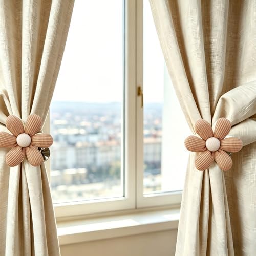SRG Curtain Tiebacks for Curtains 2 Pack, Decorative Curtain Holdbacks for - Image 2