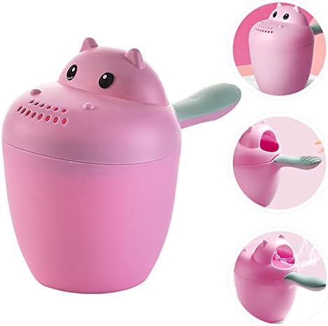 Bath Cup for Baby, Shampoo Rinse Cup Baby Rinse Cup Baby Bath Rinser Wash Hair - Image 4