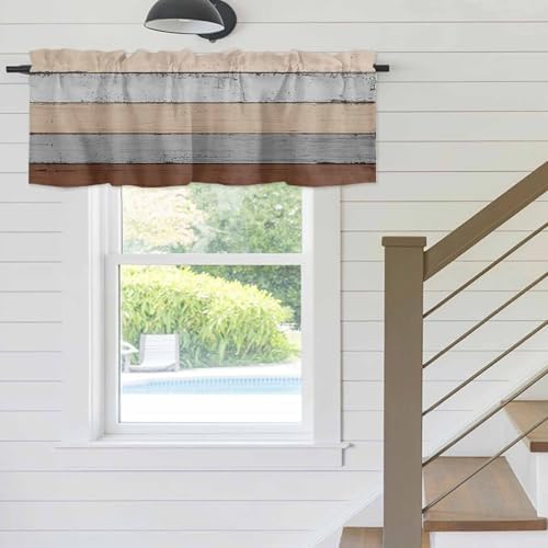 Farmhouse Fall Kitchen Curtains Valances - Image 3