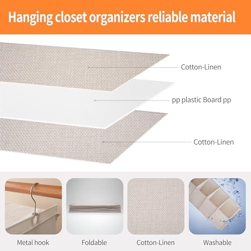 Large Hanging Sweater Organizer - Image 4