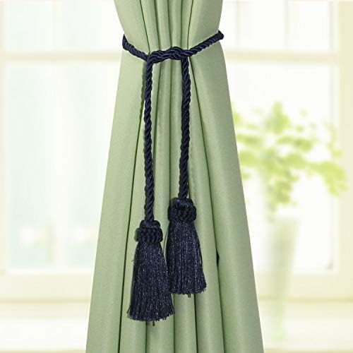 Curtain Tiebacks Handmade Curtain Holdbacks Rope - Image 5