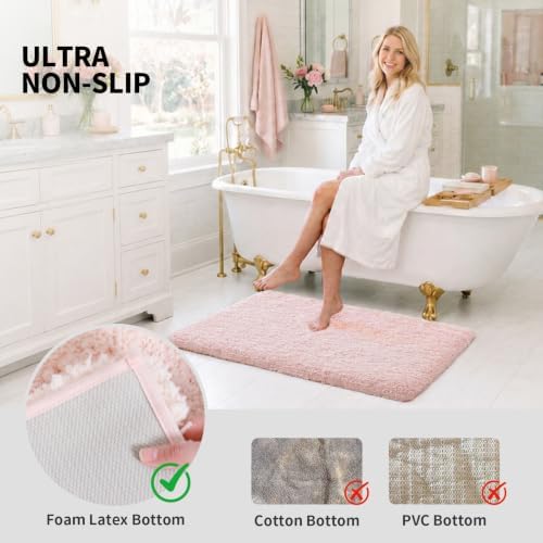 ILANGO Bathroom Rugs 60" × 24", Extra Soft Absorbent Microfiber Bath Rugs - Image 4