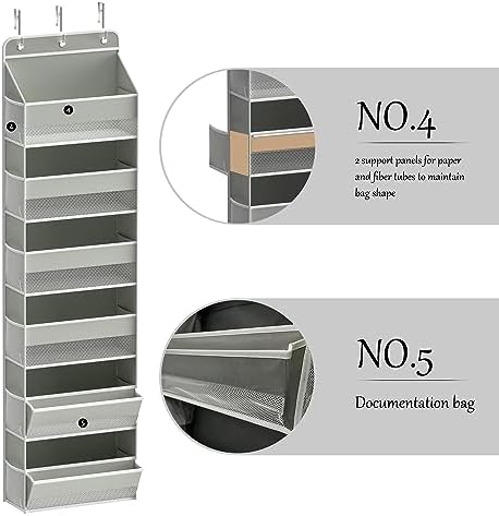 LONGD 6-Tier Over Door Organizer - Image 4