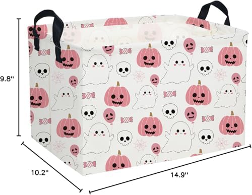 Essme Rectangular Halloween Baskets, Cute Basket - Image 2