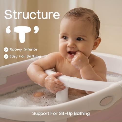 CheerTry 4-in-1 Collapsible Baby Bathtub - Image 5