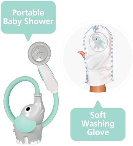 Yookidoo Elephant Baby Bath Toy Rinser - Image 3