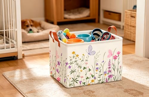 CLOCOR Rectangular Storage Basket Empty, Gift Basket, Waterproof Storage Bin - Image 7
